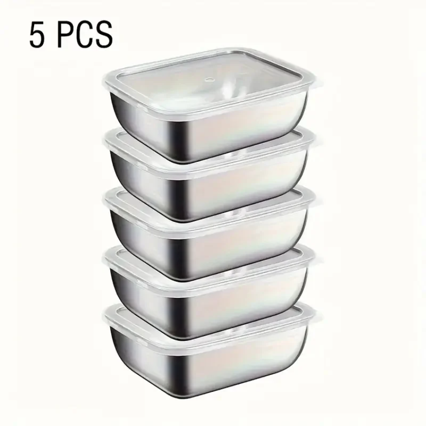 Meal Prep Lunch Boxes - Набор из 5 штук: контейнеры для