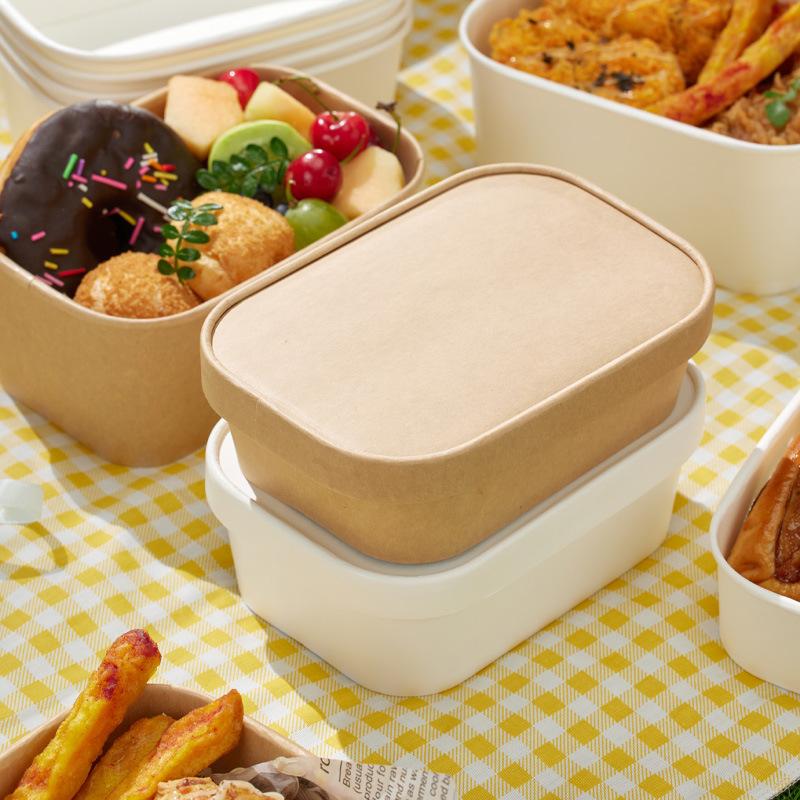 Meal Prep Lunch Boxes - 10 шт. квадратных одноразовых ланч-боксов из