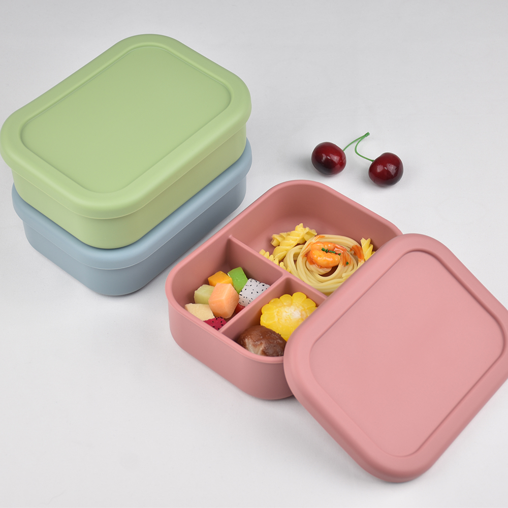 Пищевой силиконовый ланч-бокс  – обзор и цена Meal Prep Lunch Boxes