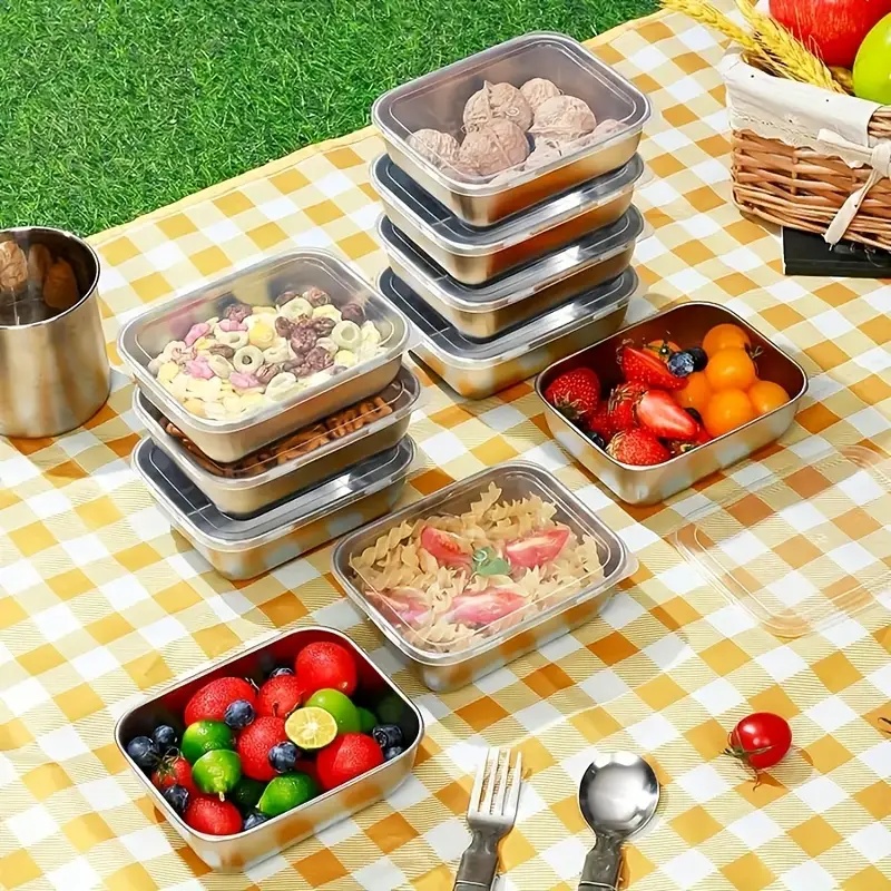 Набор из 5 контейнеров для хра – обзор и цена Meal Prep Lunch Boxes