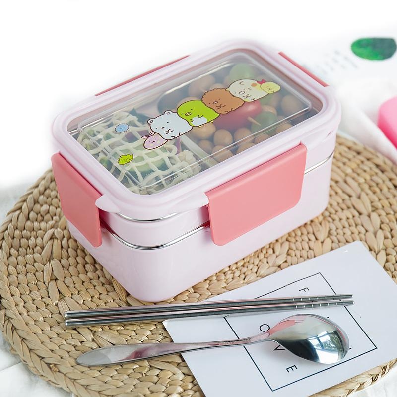 С случайным узором мультяшный  – обзор и цена Meal Prep Lunch Boxes