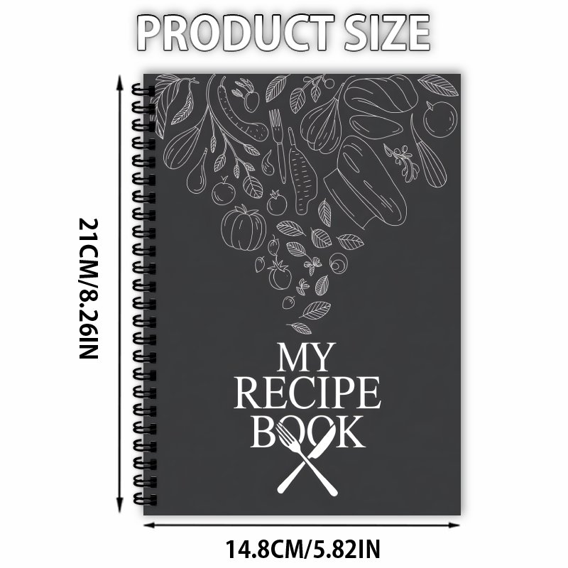 Цветной блокнот для рецептов ф – обзор и цена Meal Prep Book