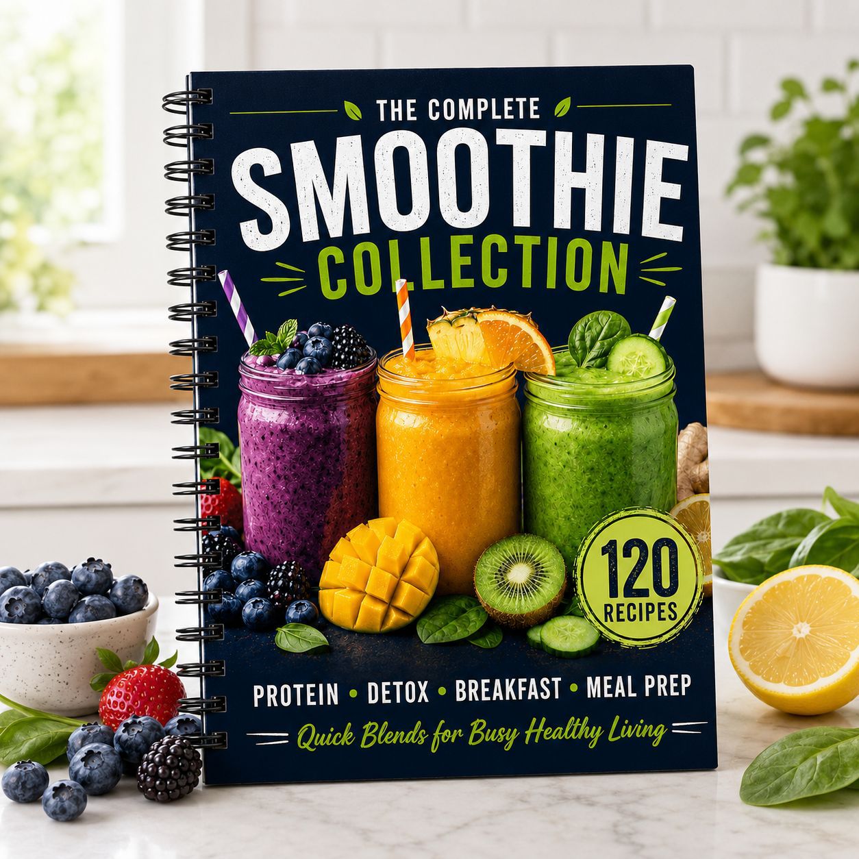 Полная коллекция рецептов смуз – обзор и цена Meal Prep Book