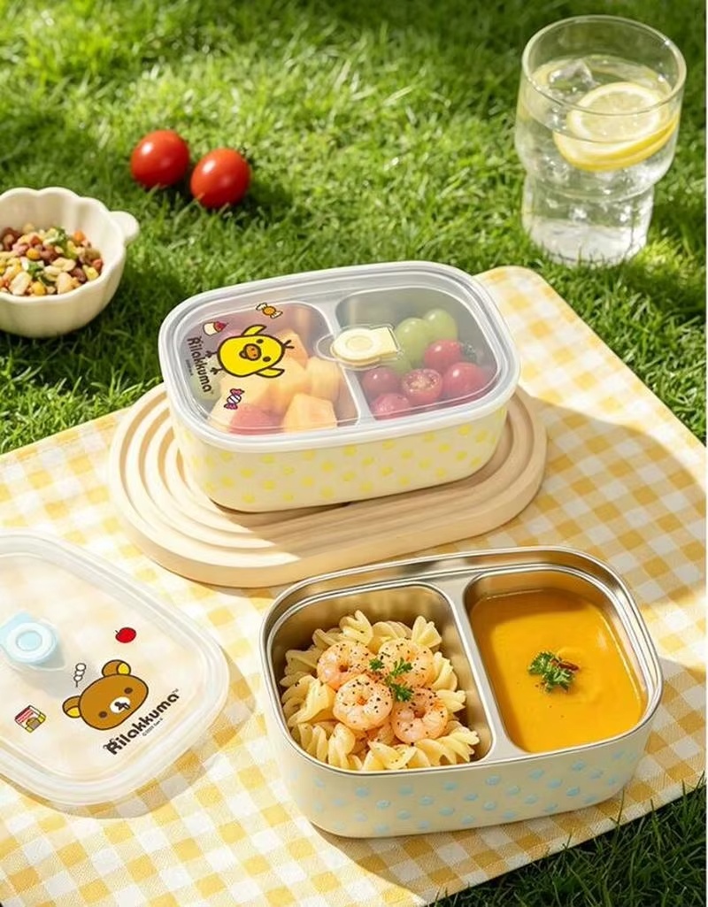 Ланч-бокс Rilakkuma из нержаве – обзор и цена Meal Prep Lunch Boxes