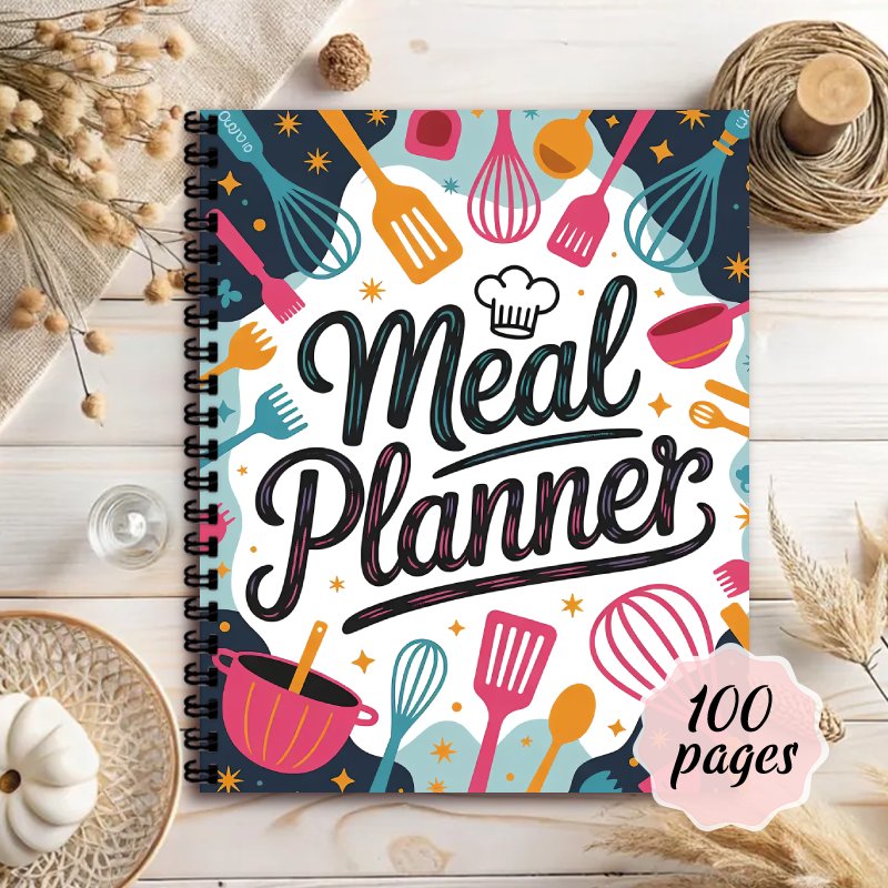 Блокнот для планирования питан – обзор и цена Meal Prep Book