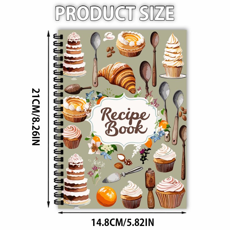 Эстетичный блокнот-спираль для – обзор и цена Meal Prep Book