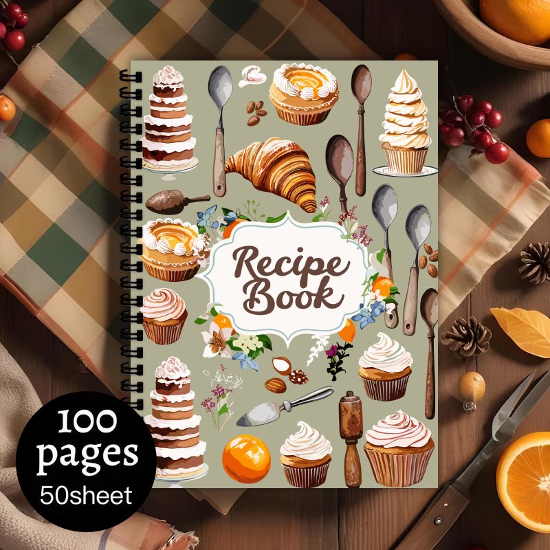Эстетичный блокнот-спираль для – обзор и цена Meal Prep Book