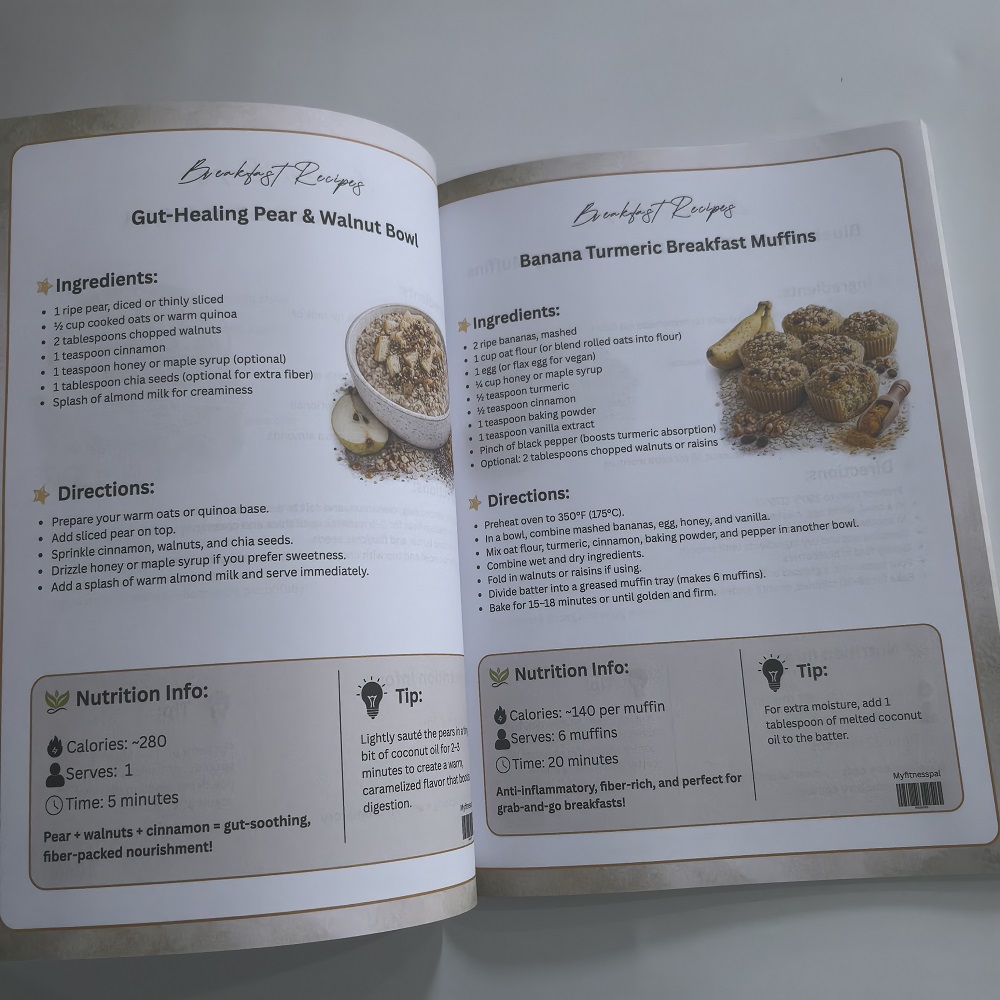 Книга рецептов противовоспалит – обзор и цена Meal Prep Book